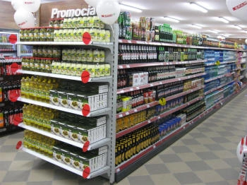 аймақтық өнімдерге арналған сөре